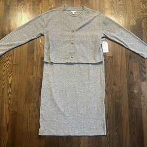 NWT Time And Tru Cardigan & Skirt Set Size Large (12-14)